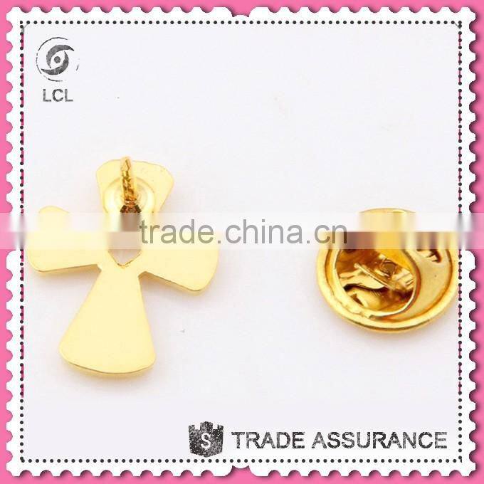 Wholesale christian lapel pins, blank imitation gold lapel pins wholesale