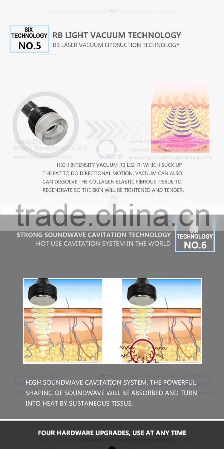 Superbody sculptor cavitation machine slimming machine