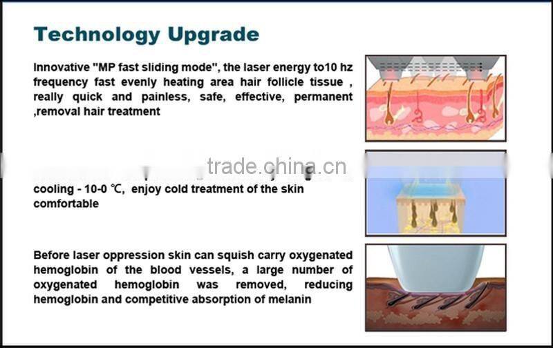 Updated laser diode 808nm diode laser machine with Itlay pump