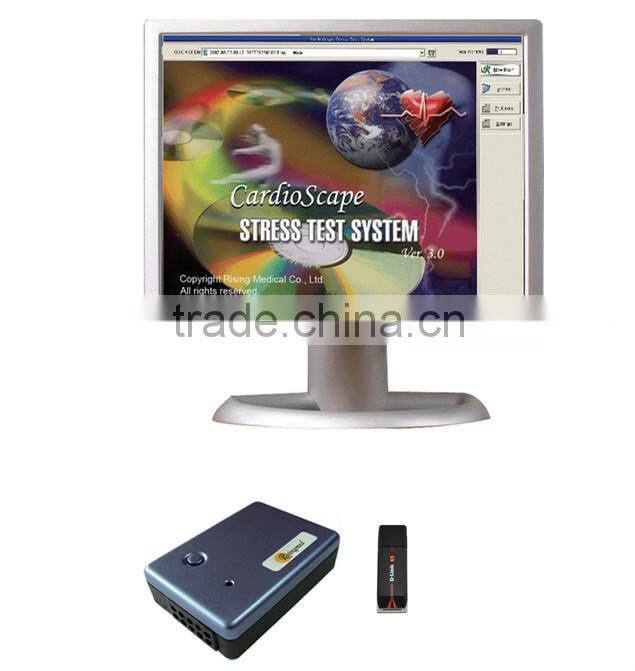 Advanced Cardiac Stress Exercise PC based Wireless ECG Stress Test System testing treadmill optional CE certificate