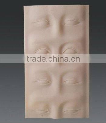 3D-Stereo tattoo practice head-lips eyebrow Practice Dermis