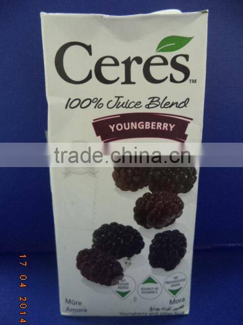 Ceres 100% Pure Juice Blend Youngberry 1L - No Sugar Added FMCG products
