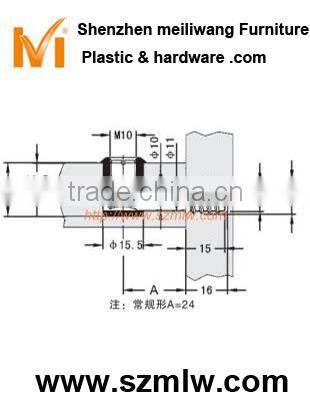 4 in 1 furniture connecting hardware