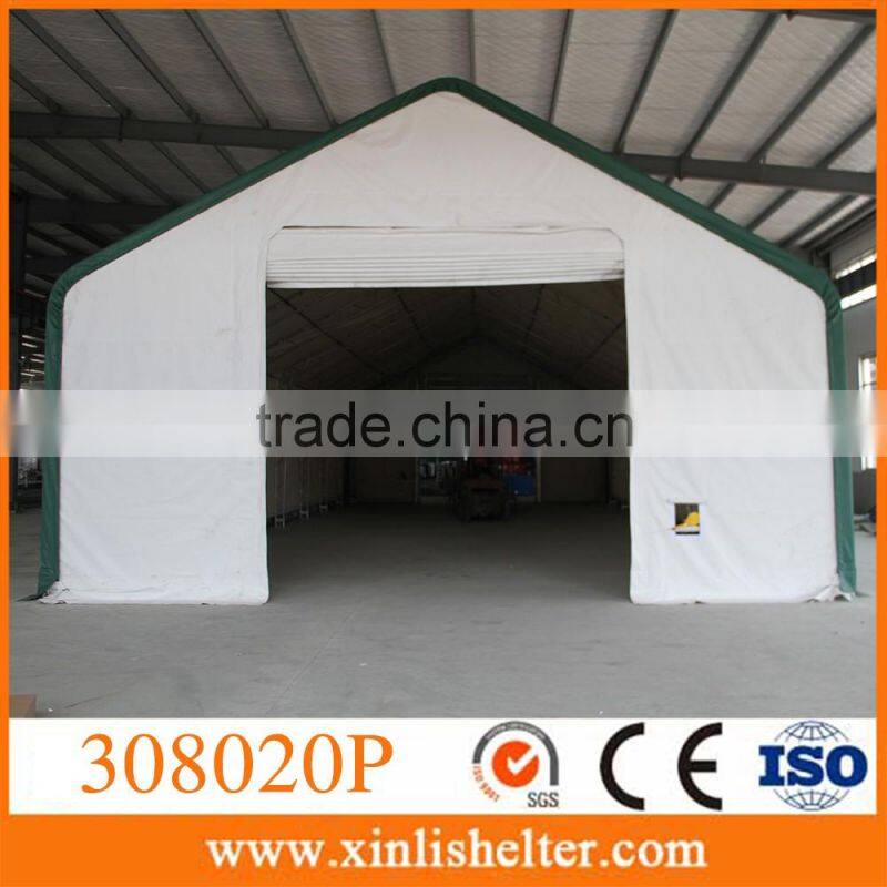 UV resistant pvc storage temporary shelter