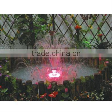 Colorful low energy LED fountain light LED fountain lamp with 48pcs lamps