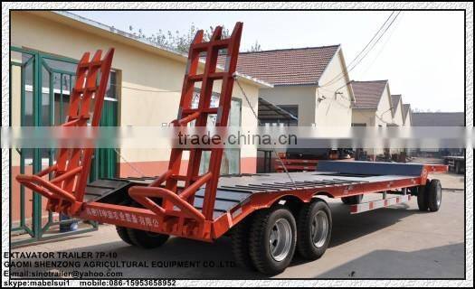 light duty excavator trailer