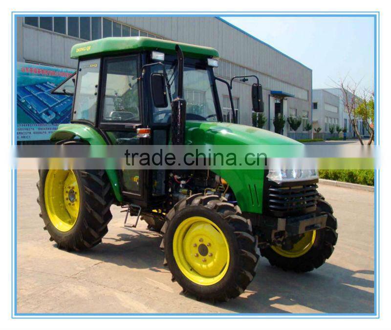 DQ554 55HP 4x4 tractor with 4in1 front end loader