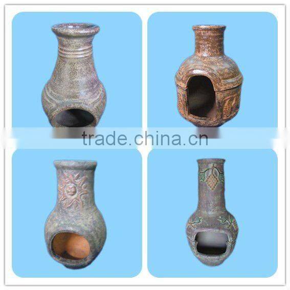 Garden supplies large clay outdoor Fireplace