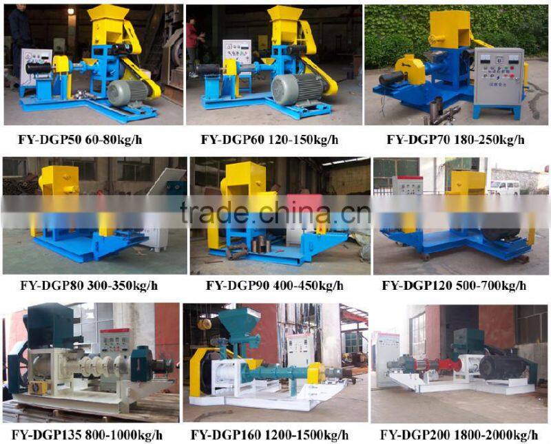 DGP90 Dog Food/Cat Food Extruder Machine, Aquatic Floating Fish Feed Farming Pellet Machine