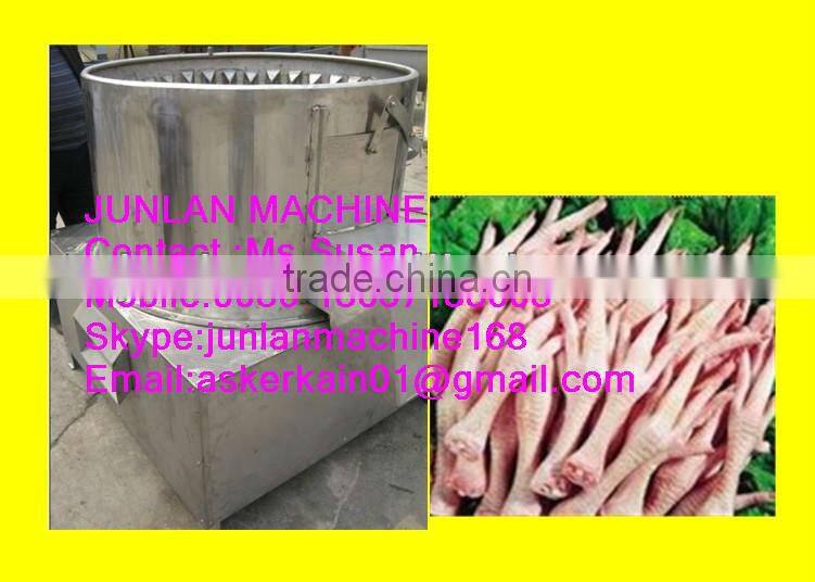 chicken feet peeling line for chicken feet processing