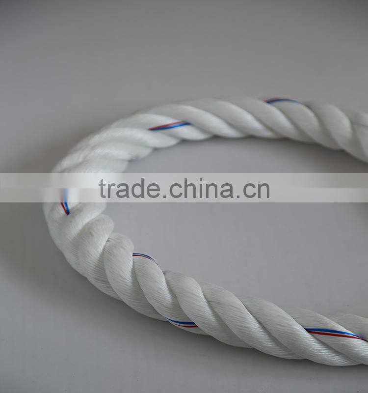 3 strands PP rope twisted 20mm fishing rope