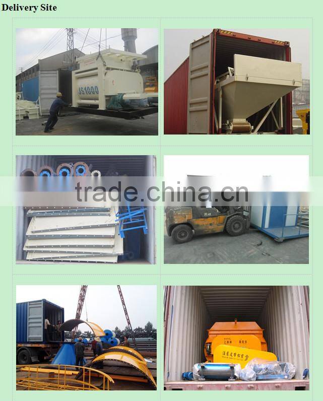 HZS60 concrete batching plant 60m3 with belt conveyor for sale