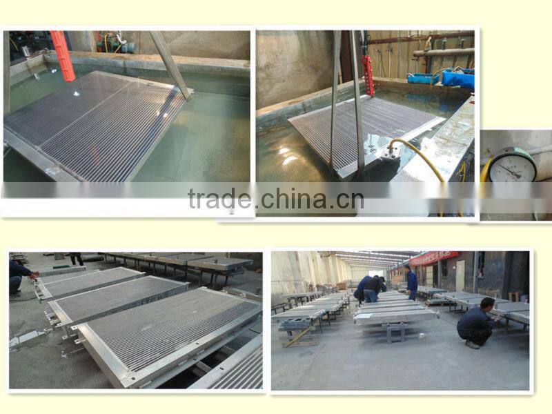 China Manufacture Air Cooled Plate and Bar heat recovery systems radiator with lager heat transfer surface