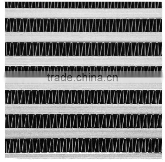 Customized air cooled aluminum plate bar intercooler cores