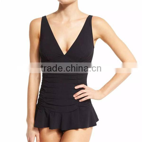 2017 new fashion high quality one-piece swim wear
