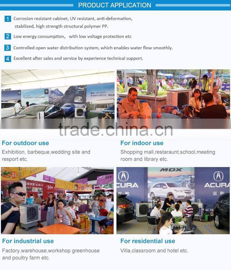 OUBER air cooler 6300 environmental air conditioning inverter evaporative air cooler