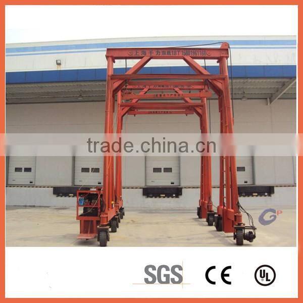 container crane cost unload container from truck to ground