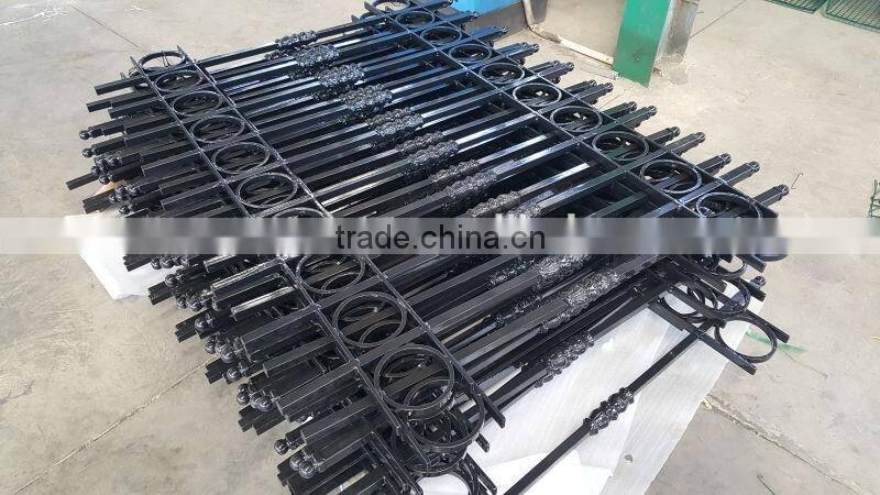 galvanized tubular pressed speaer security fencing