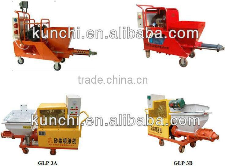 High quality longlife multifunctional mortar spraying machine/ mortar sprayer/ plaster spraying machine with factory price