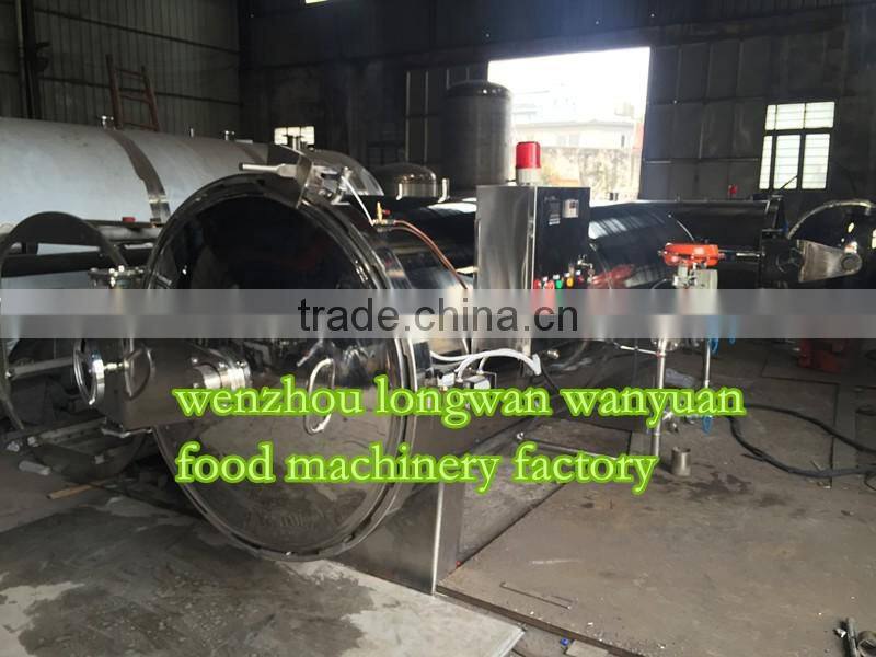 retort sterilizer for food in glass jar