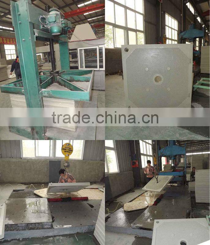 Electric motor drive mechanical small filter press for dehydration industry