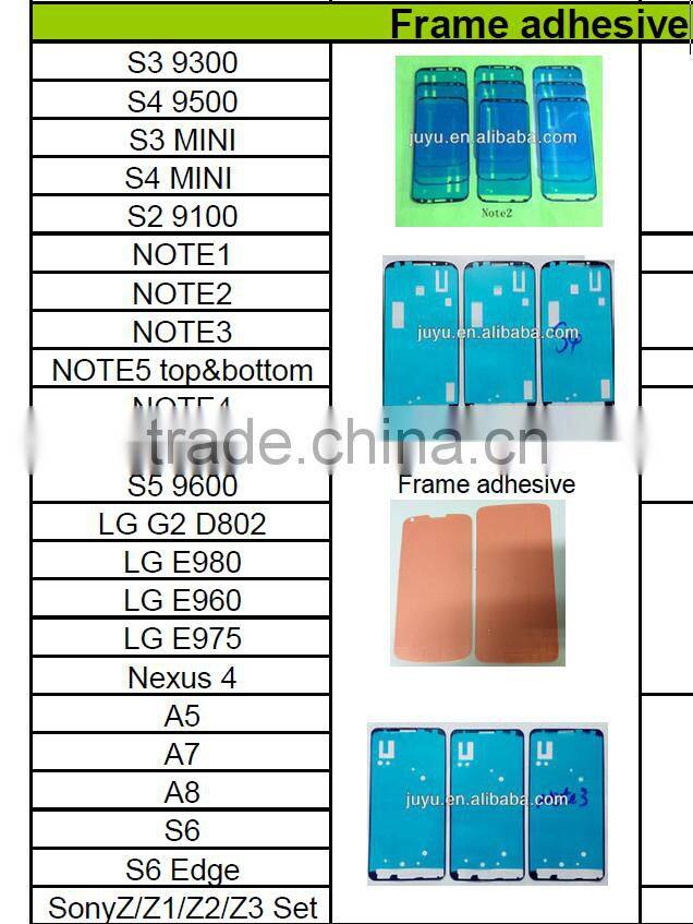 High quality stickers of frames for mobile G2