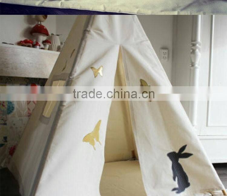 2016 New Fashion CE certified kids teepee indian tent tipi tunnel wigwam teepees for wholesale