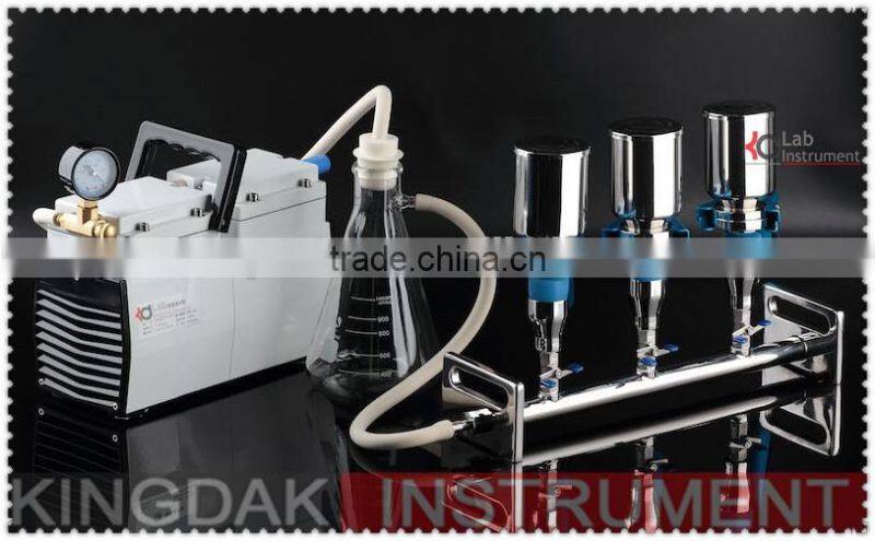 3-branch SUS Manifolds Vacuum Filtration Vacuum Filtration