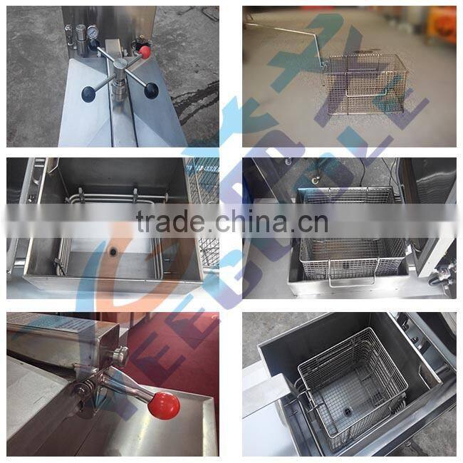 gas deep fat fryer kfc deep fryer used gas deep fryer with CE approved
