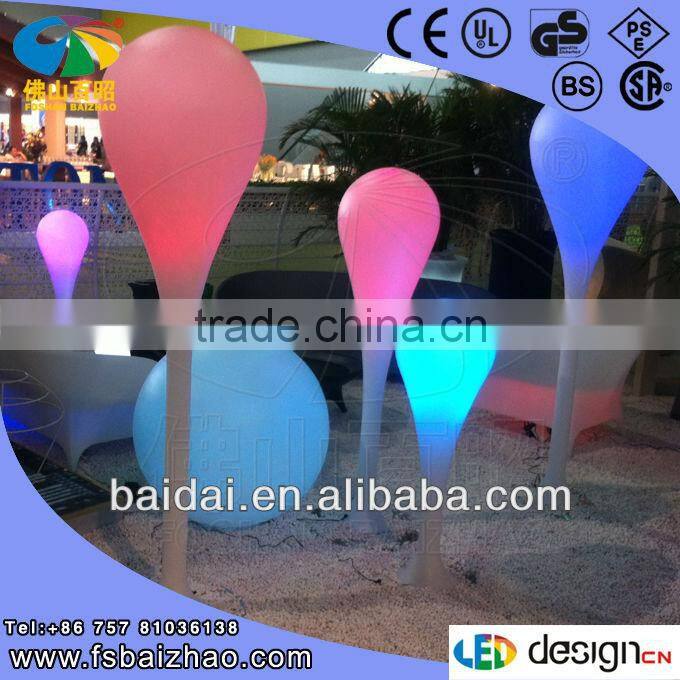led plastic floor lamp/light