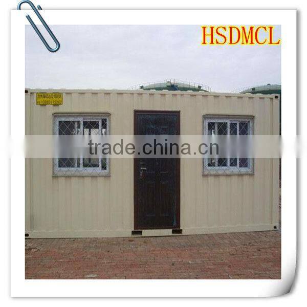 Steel structure prefabricated shipping container house made in China for sale