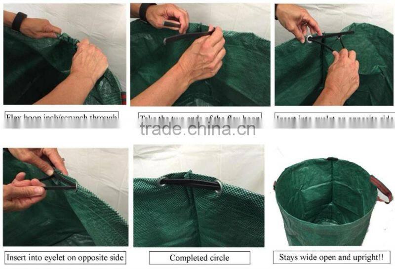 plastic woven garden hose bag