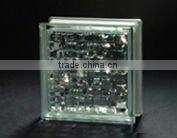 Acid Brown Cloudy Glass Brick