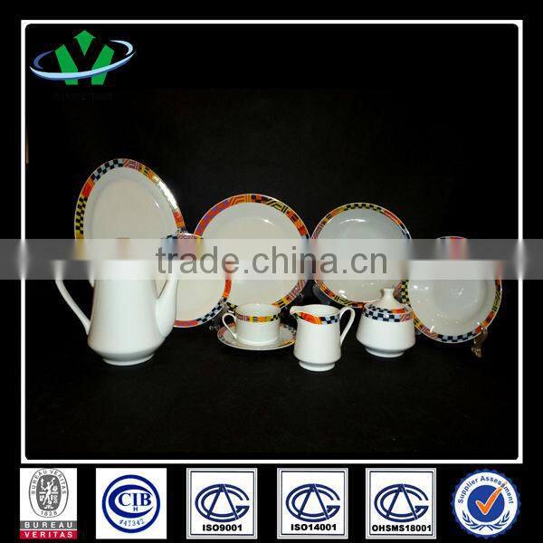 Porcelain Square Dinner Set Made In China