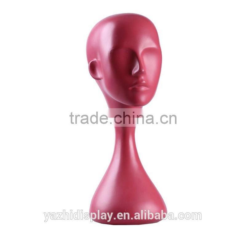 wholesale gold realistic mannequin head for wig and hat display