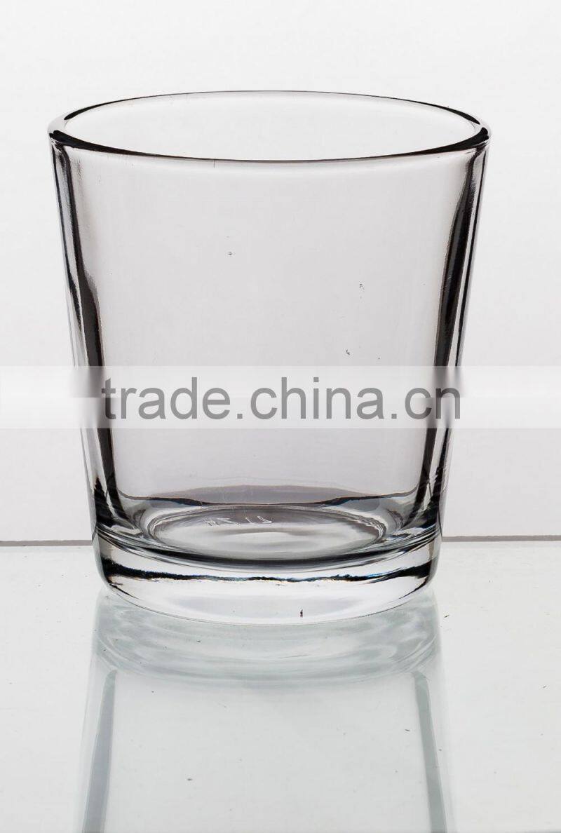 glass manufactory supply old fashion glass cup emboss