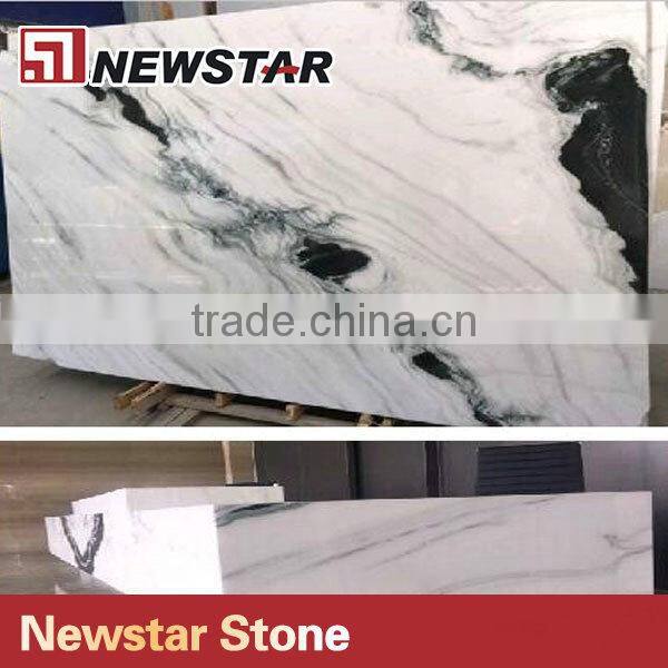 Precut calcite dolomite white marble slabs natural stone slab