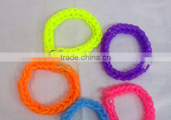 Hot sell fashion diy rubber bracelet kit