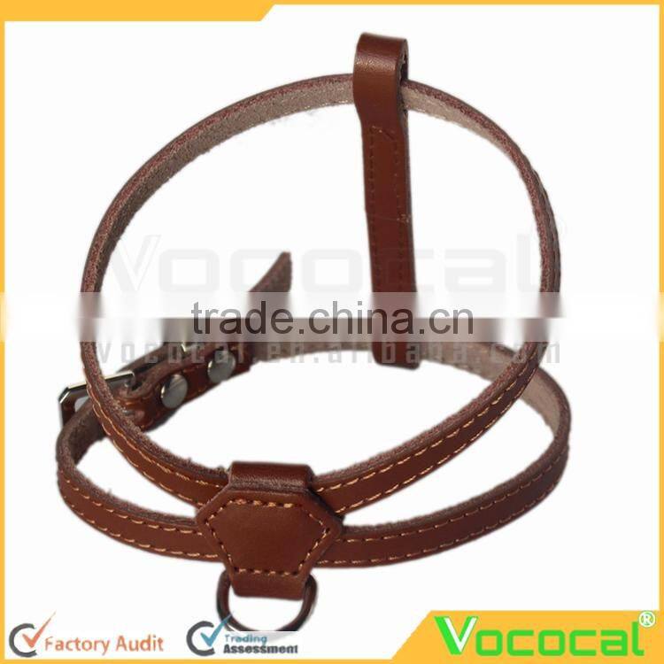 PU Leather Pet Dog Cat Harness Chest Belt Pet Accessory