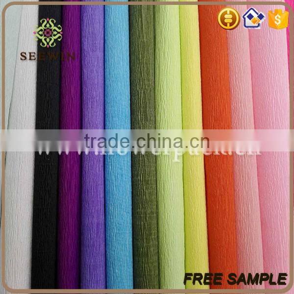 popular recycled pulp printing crepe paper packing