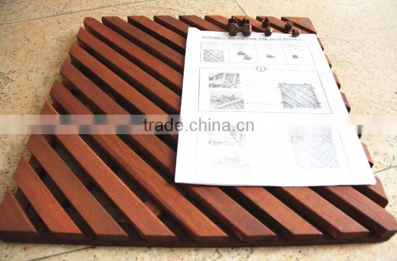 Stock wood floor