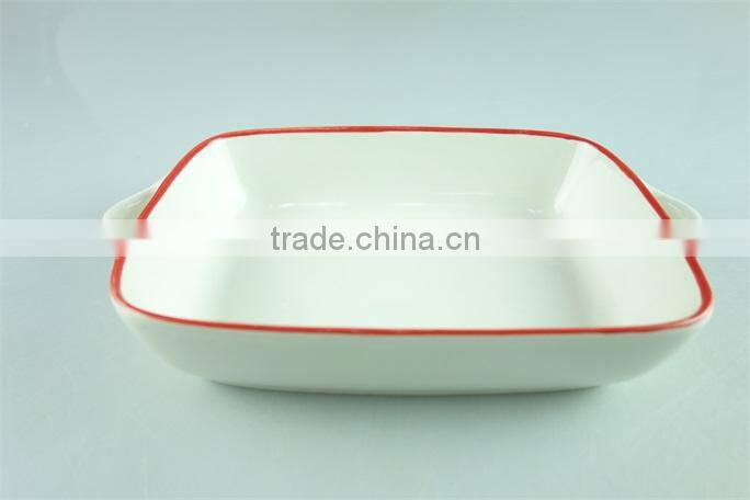 Zakka style ceramic baking dish / mini baking dish