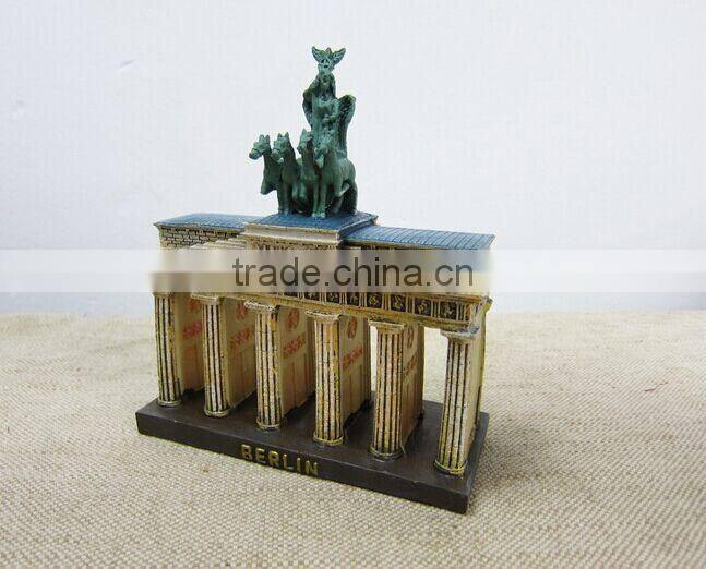 Resin Brandenburg Gate in Berlin germany gift souvenir