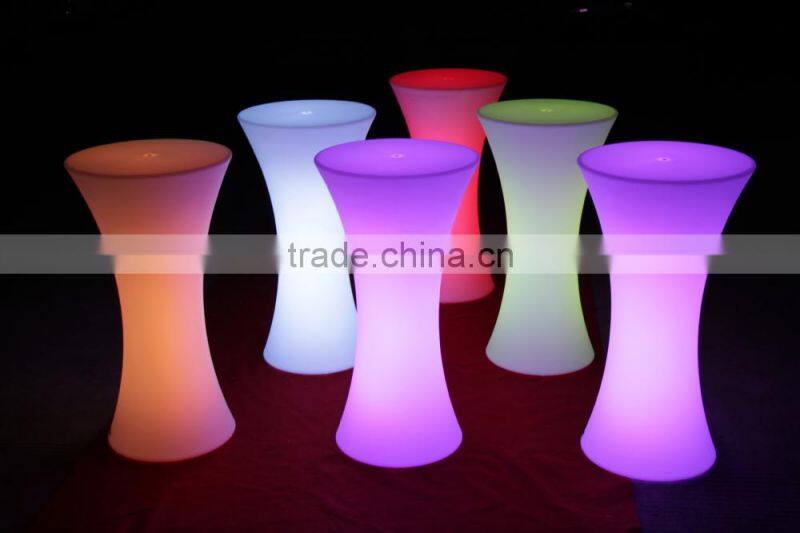 Interactive bar table system to make your table become led bar table, the pub bar counter
