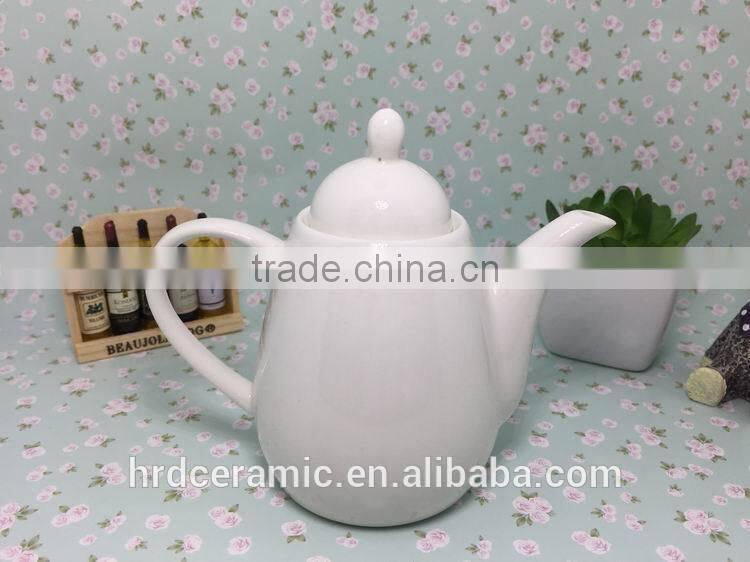 2015 stocked porcelain ceramic mini oil pot for hotel, modern ceramic mini oil pot