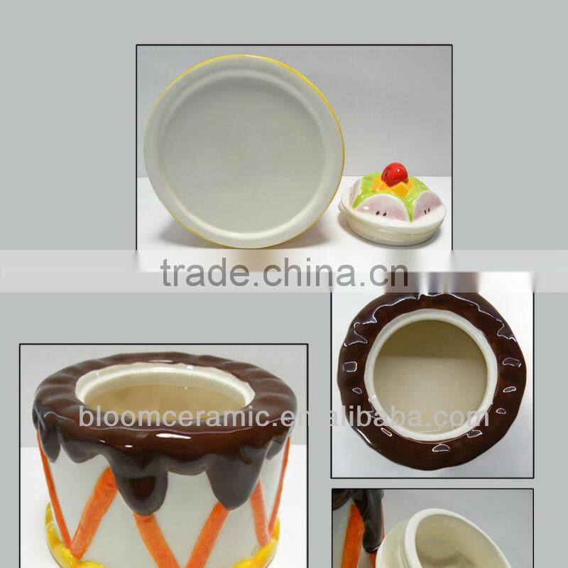 Supply for colored cookie jar