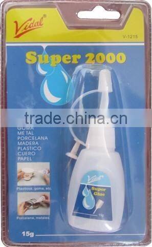 20g cheapest price and top quality 502 glue with plastic bottle