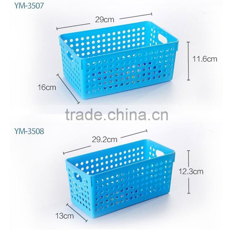 Plastic Storage basket with lids, Rectangle Shape Storage baskets