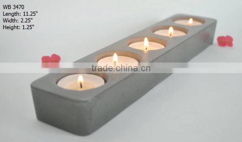 4 hole unity candle set votive candle holder