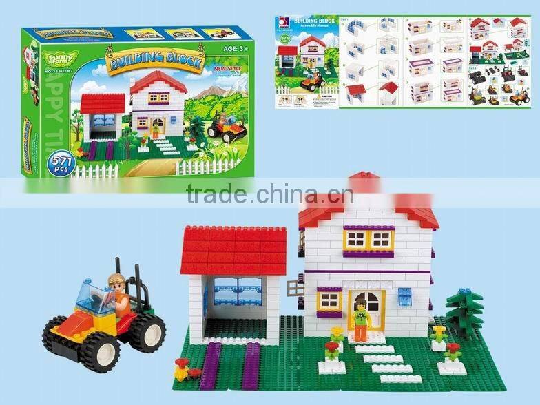 villa building block kit